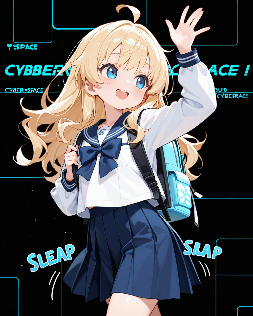 ちちぷいのサーバーへ帰るちちぷいちゃん