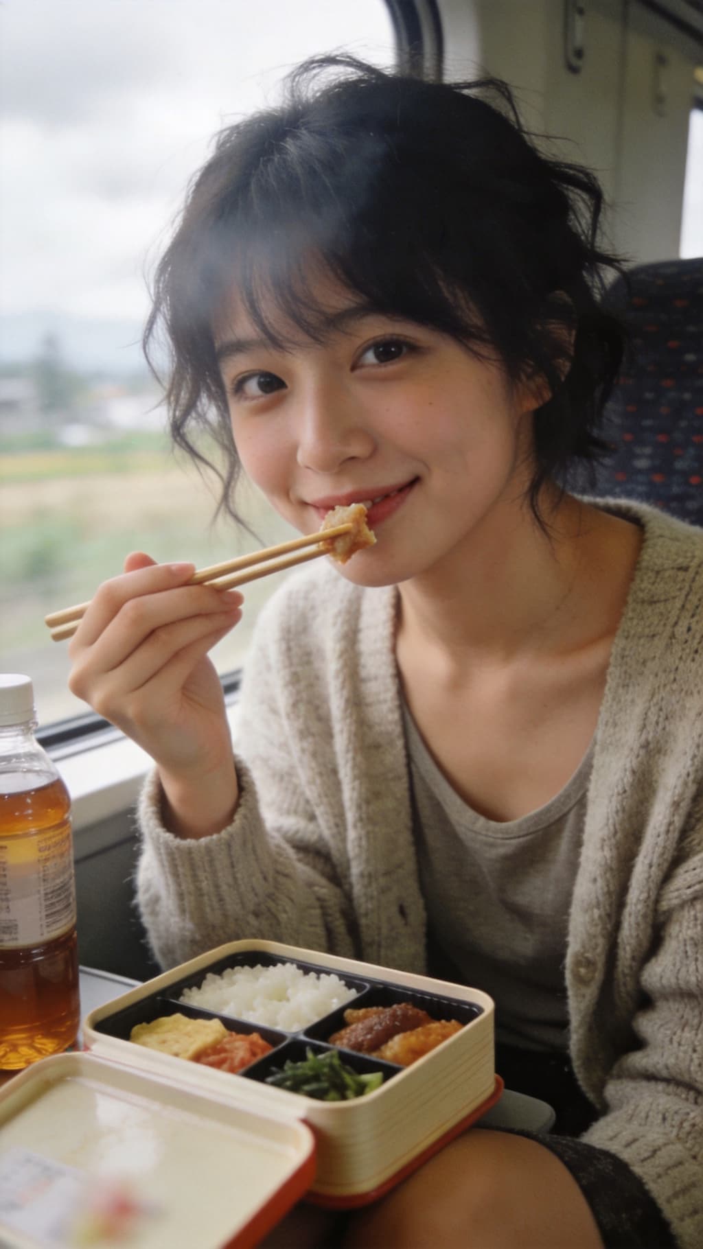 A Bite Between Passing Scenes