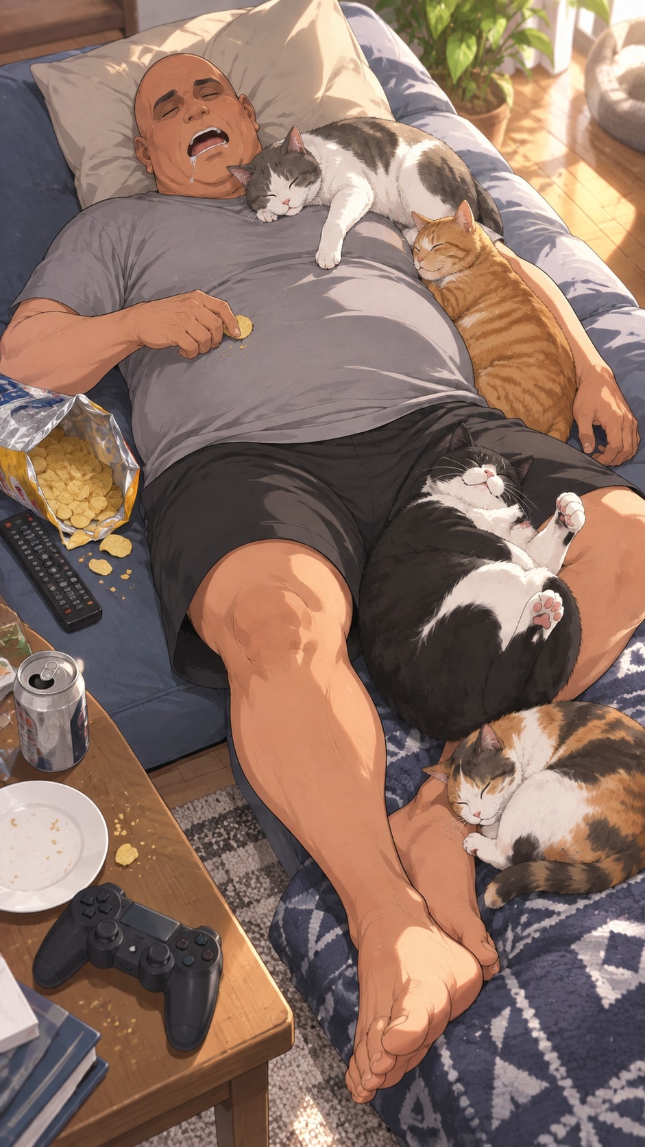寝るニキ | の人気AIイラスト・グラビア