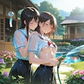 初夏の水 3枚目