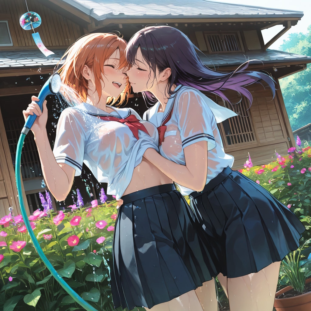 初夏の水