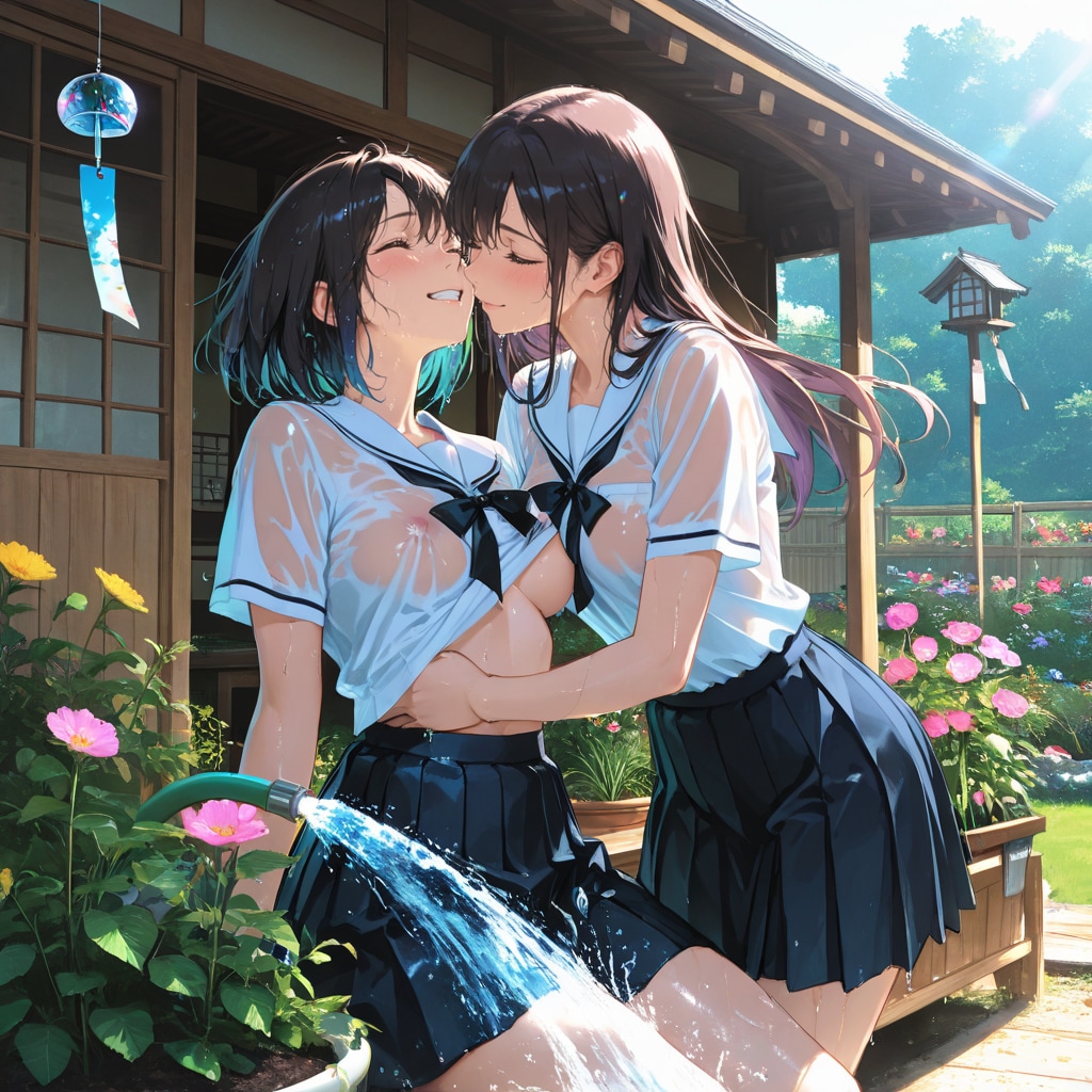 初夏の水