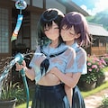 初夏の水 2枚目