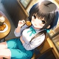 プロフィール修正しました。ガールなフレンドのクロエと透子(食欲の秋) 8枚目