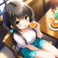 プロフィール修正しました。ガールなフレンドのクロエと透子(食欲の秋) 6枚目