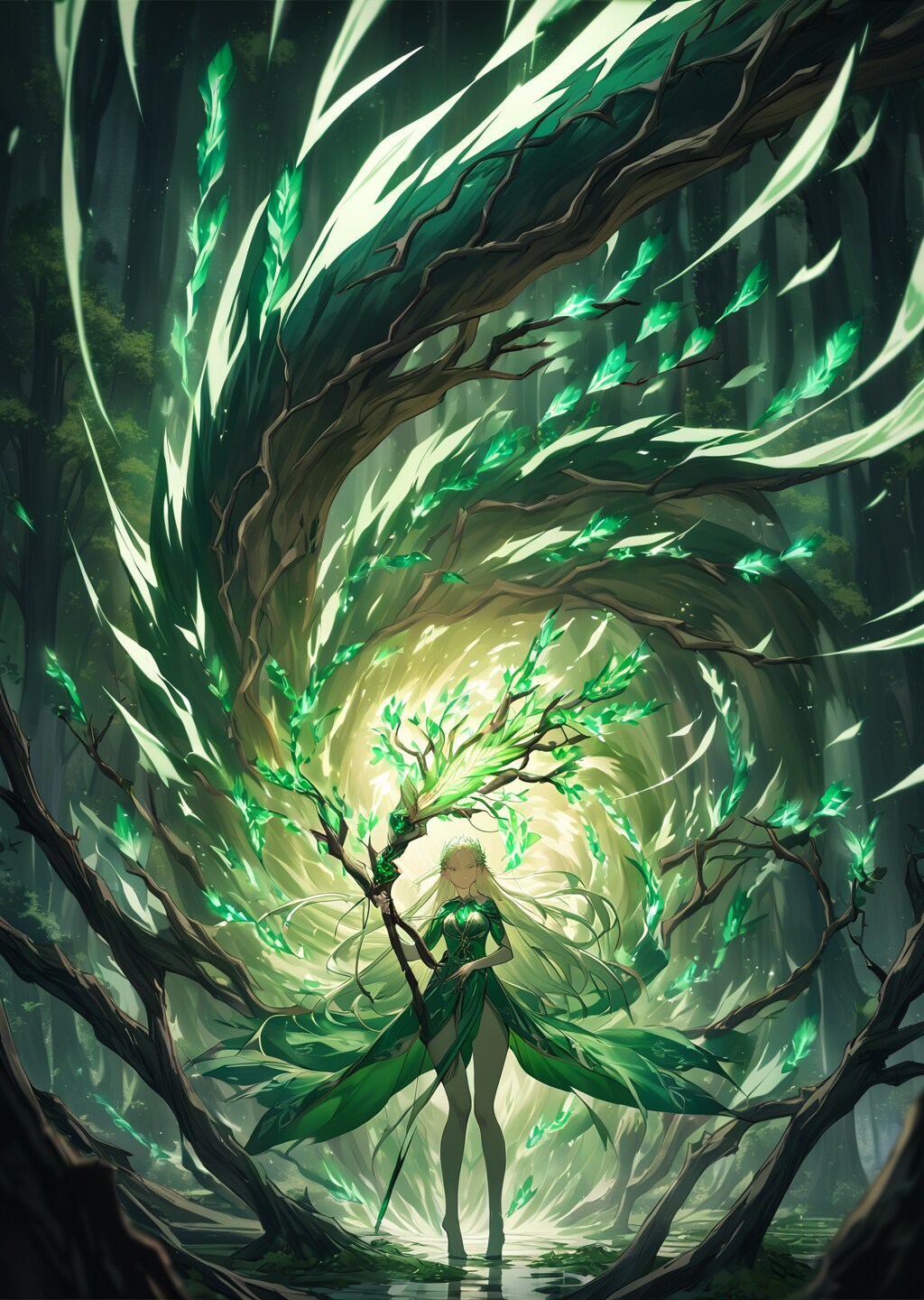 深緑の怒り
