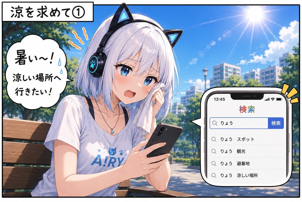 ～涼を求めて～