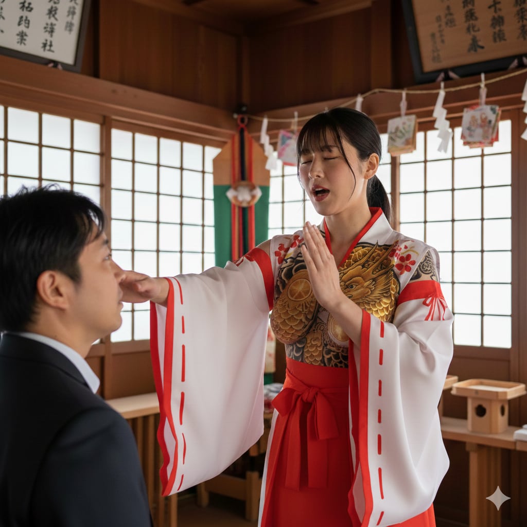 巫女の厄介払い