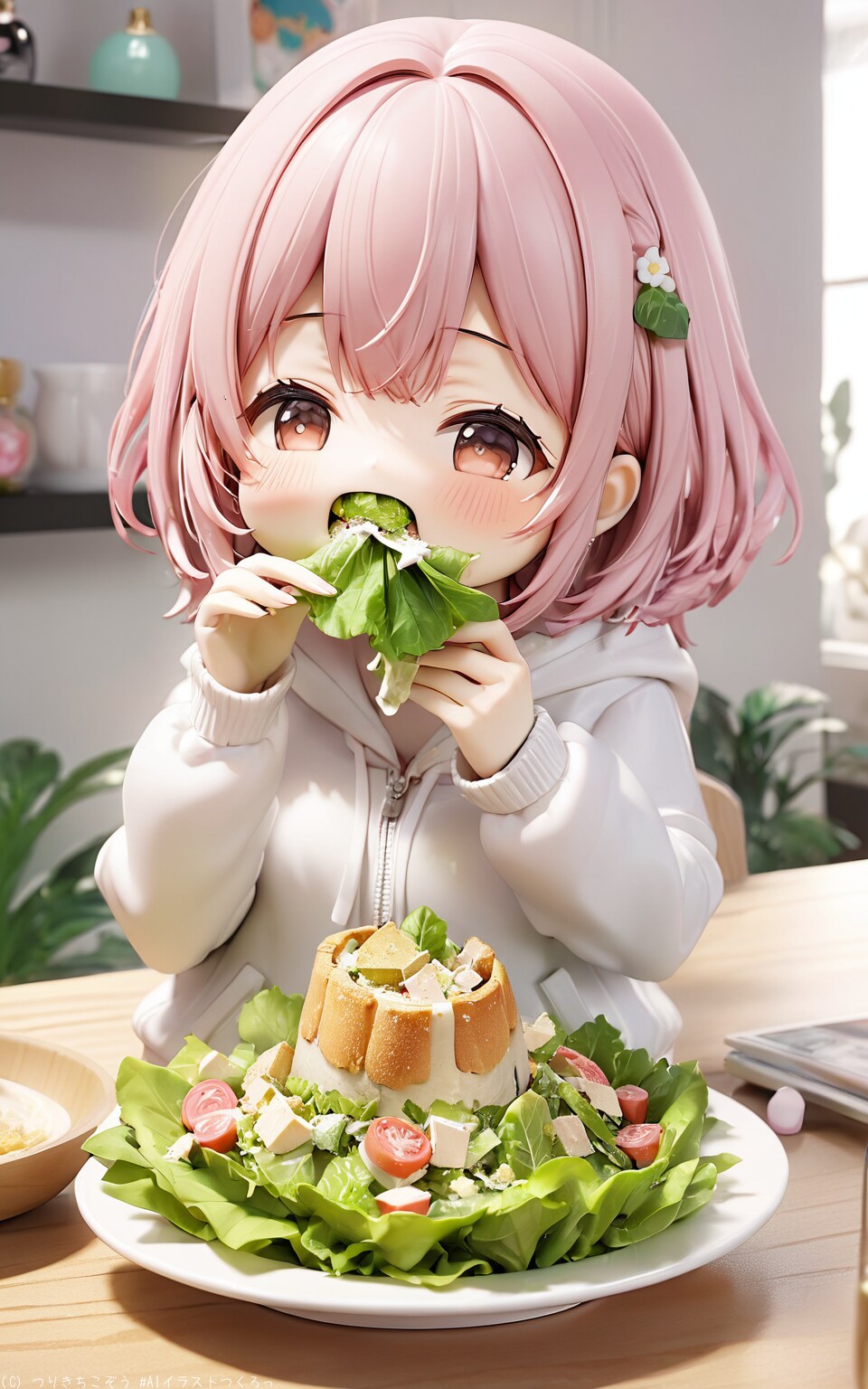 今日は何の日〜シーザーサラダの日（7月4日 記念日） | の人気AIイラスト・グラビア