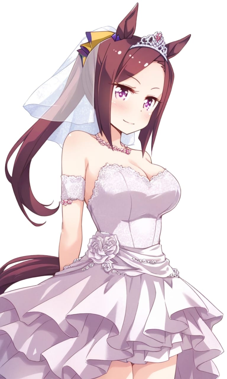 サクラバクシンオー ウエディングドレス | の人気AIイラスト・グラビア