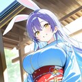 主舵 静華『ネコさんと神社へ♪』【うちの子】 2枚目