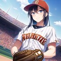 野球女子 2枚目