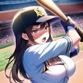野球女子 6枚目