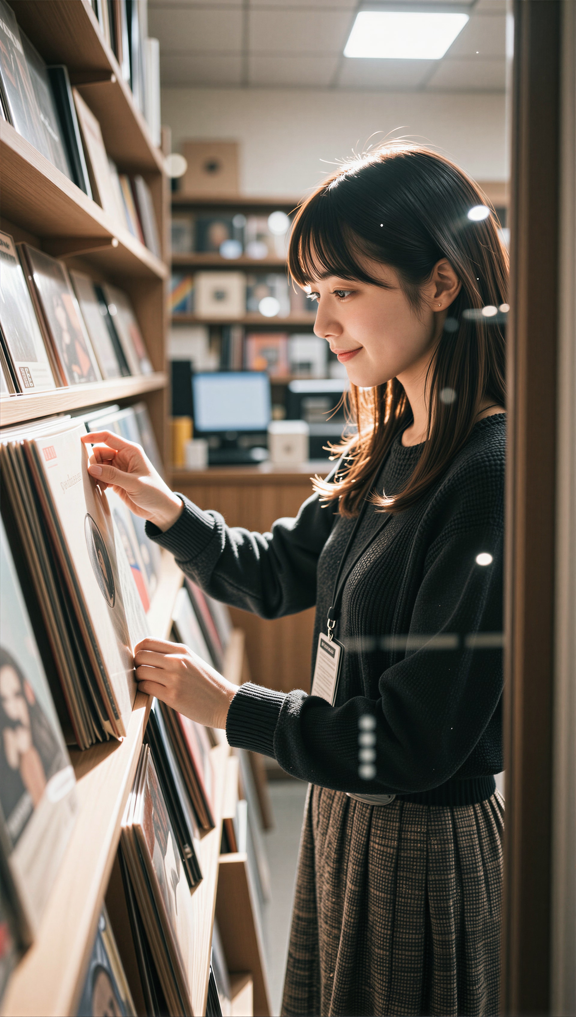 レコード店の店員 2