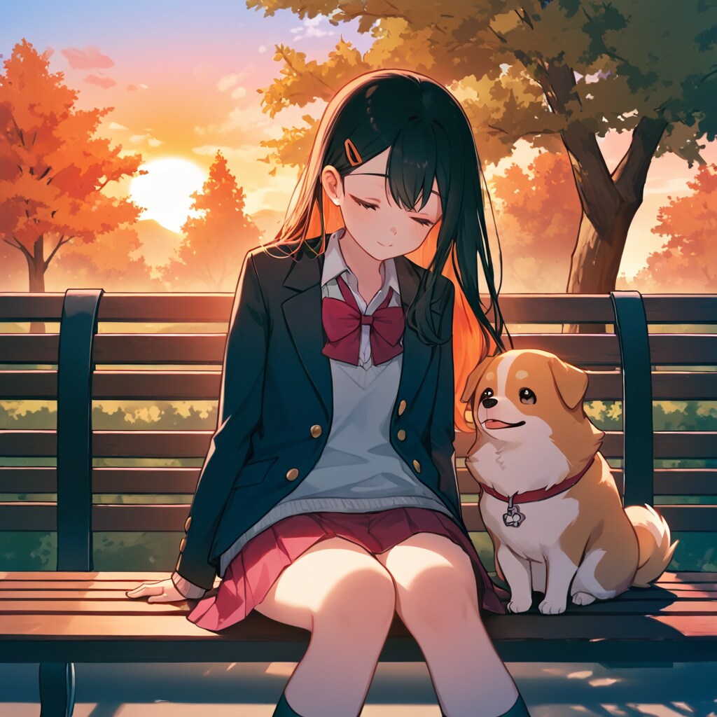 わんこと少女