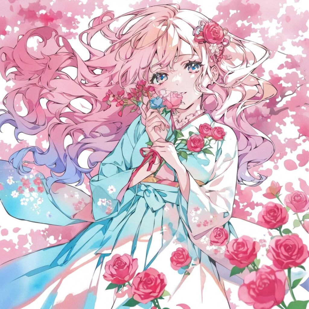 バラの妖精 | の人気AIイラスト・グラビア