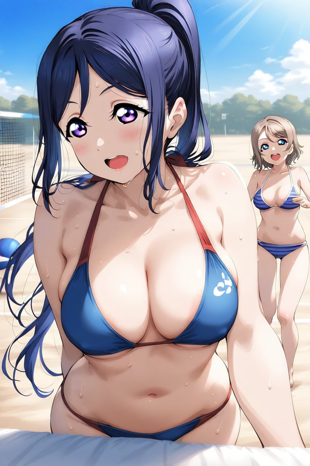 ようかなレシーブ👙🏖️🏐