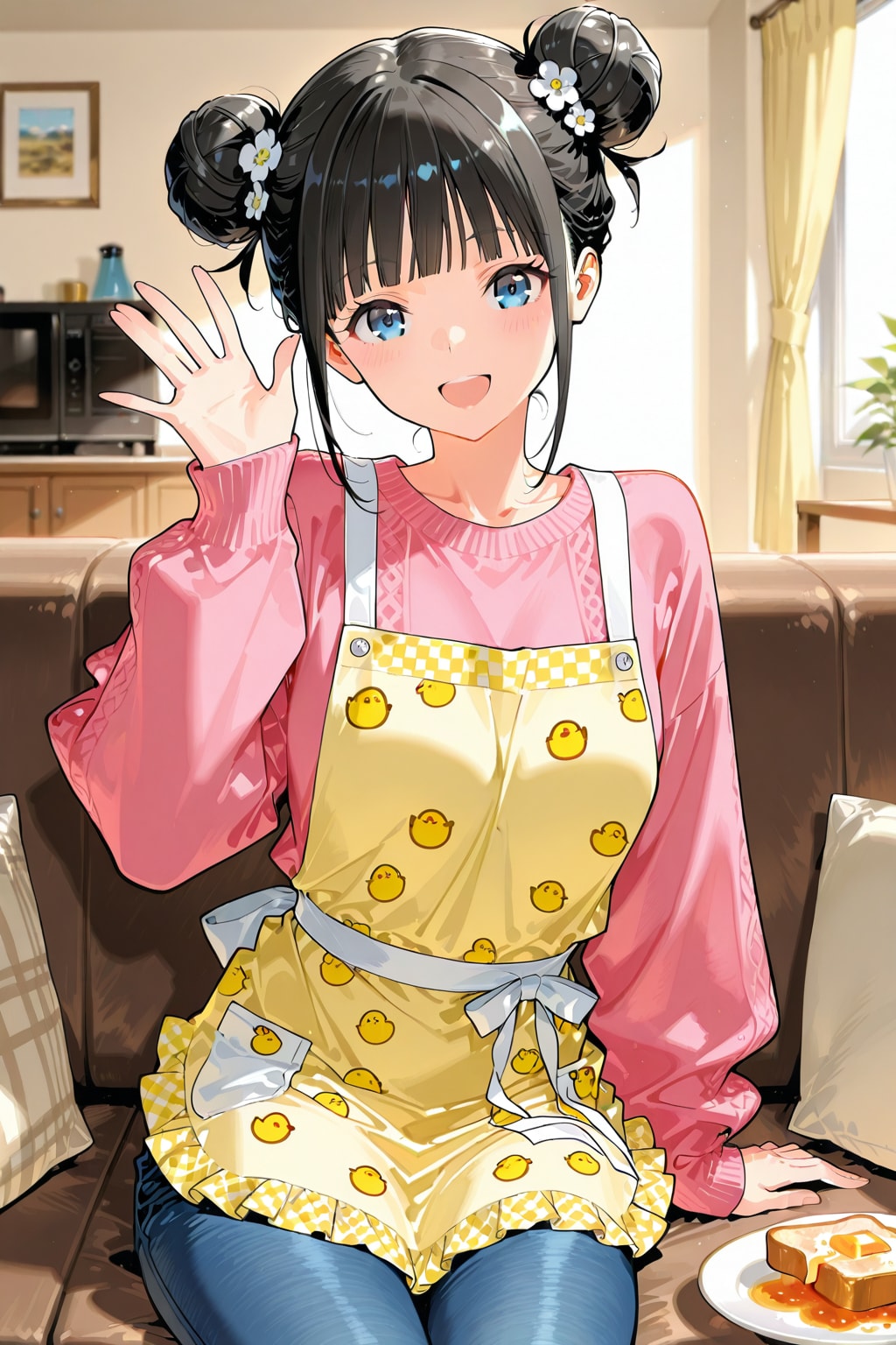 おだんごちゃん🍡✨と朝ごはん🍚✨　2/11