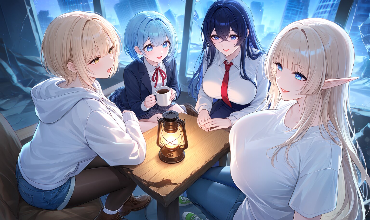 終末世界で頑張る5