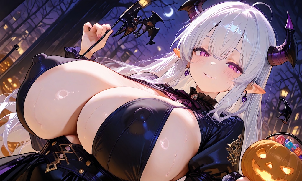 ハロウィンの魔女