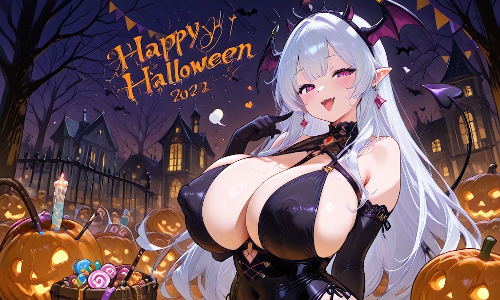 ハロウィンの魔女