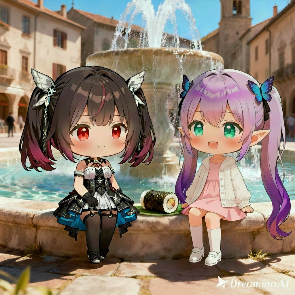 ミテルちゃんとランチ🍙