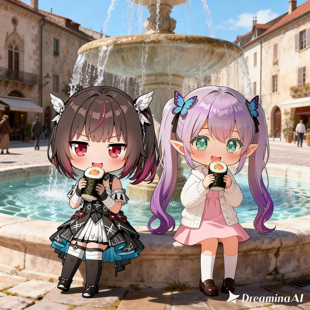 ミテルちゃんとランチ🍙