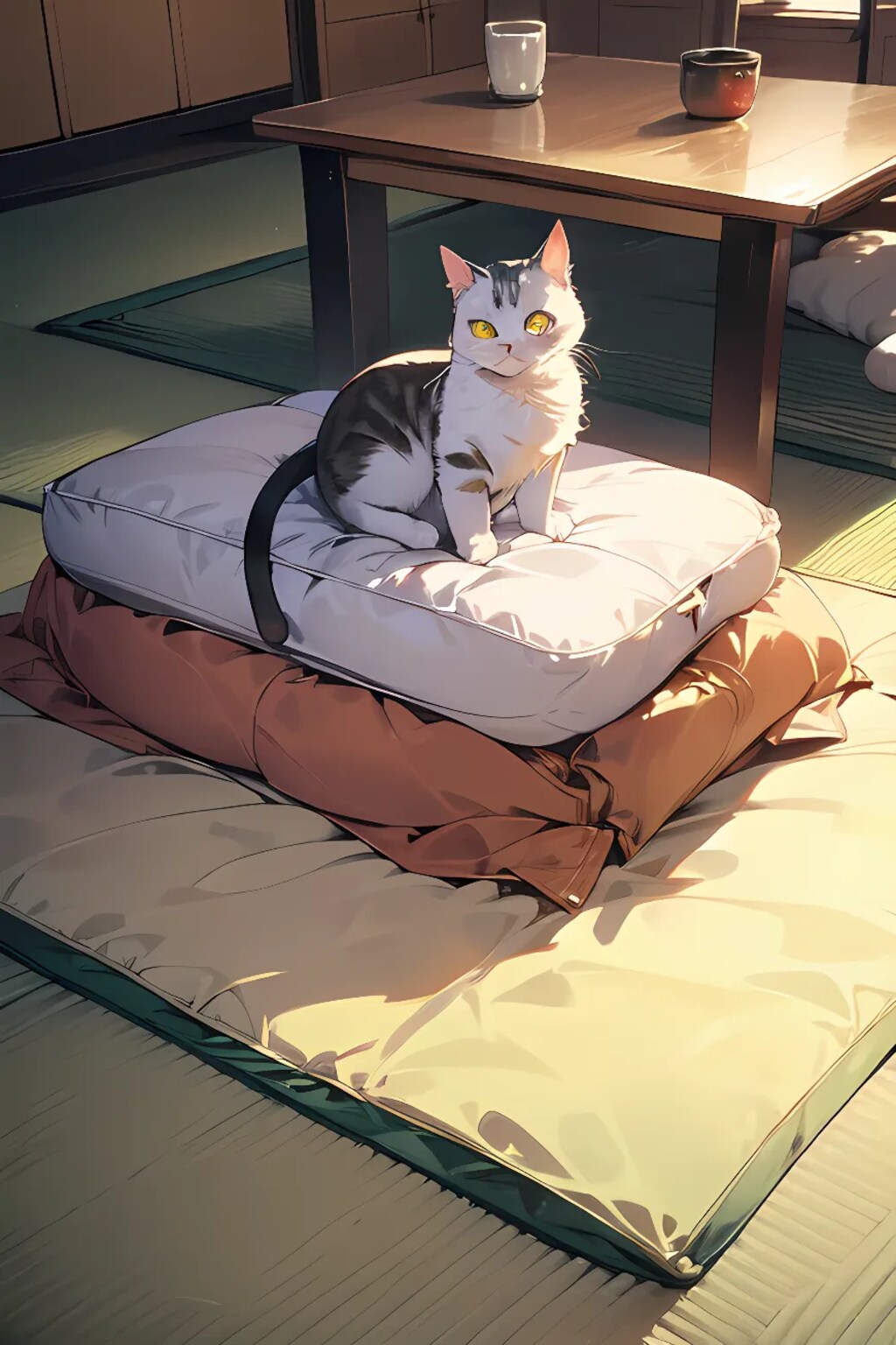 「早くコタツを出すにゃ……」