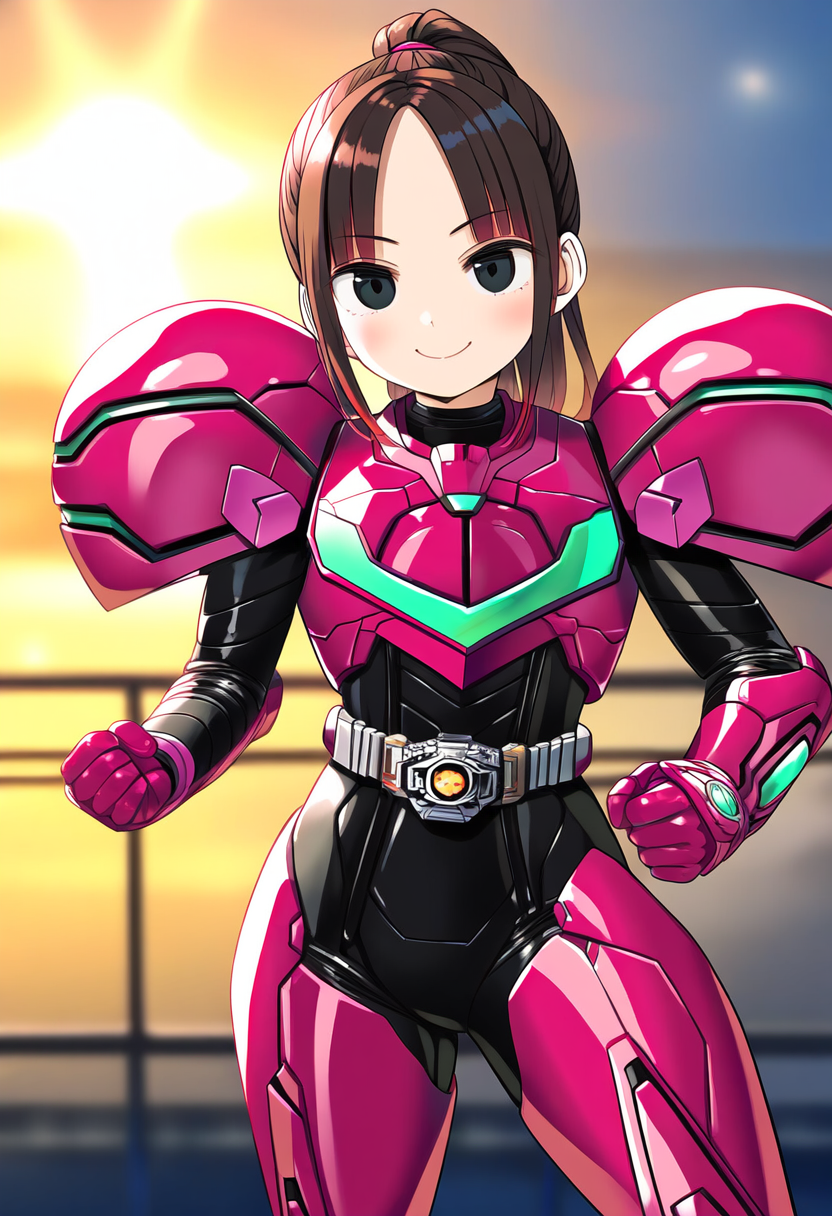 オリジナルの仮面ライダー女子