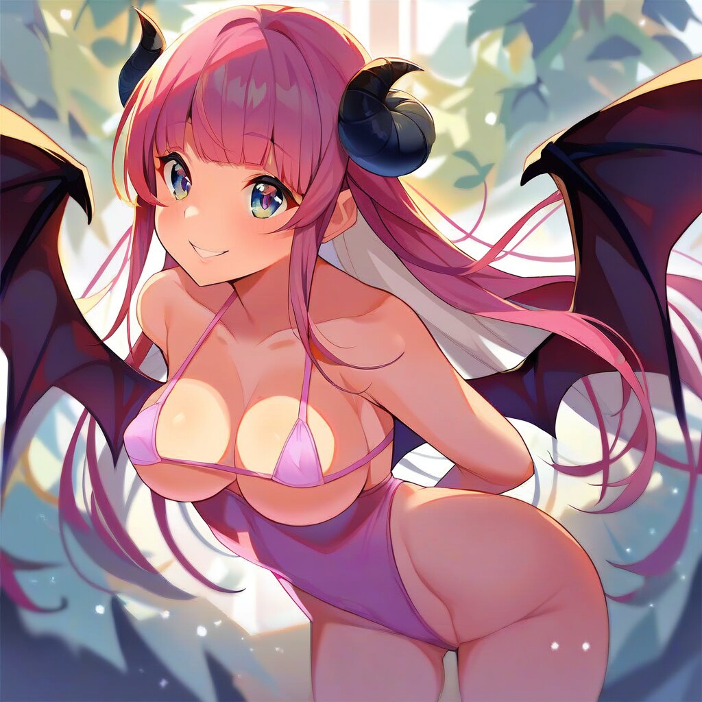セクシーレオタードサキュバス
