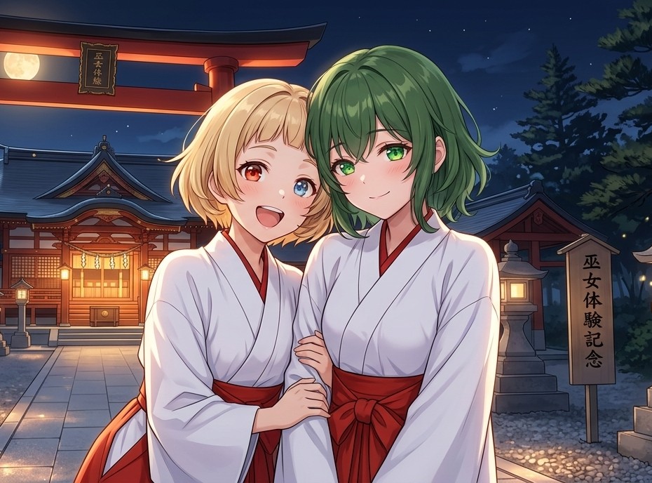 美愛ちゃん＆芽生ちゃん