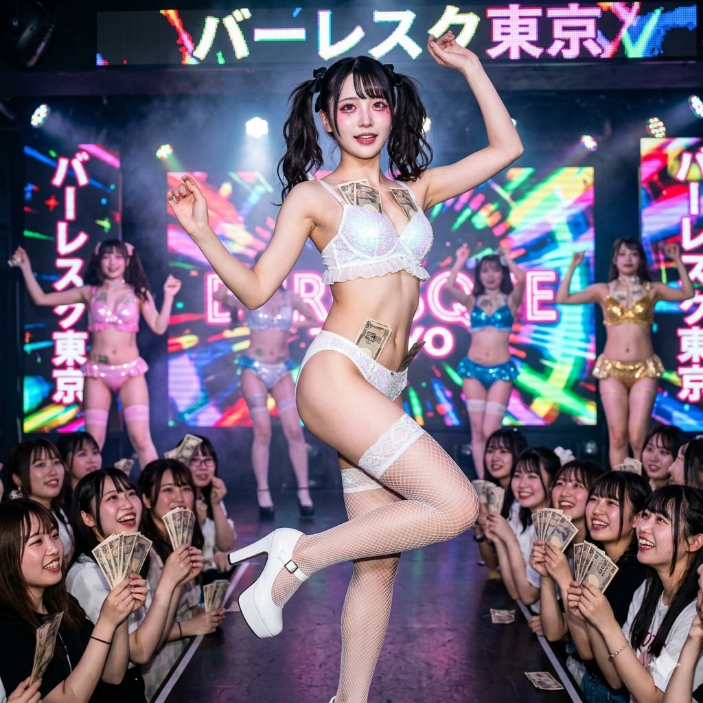 女子が熱狂するバーレスク