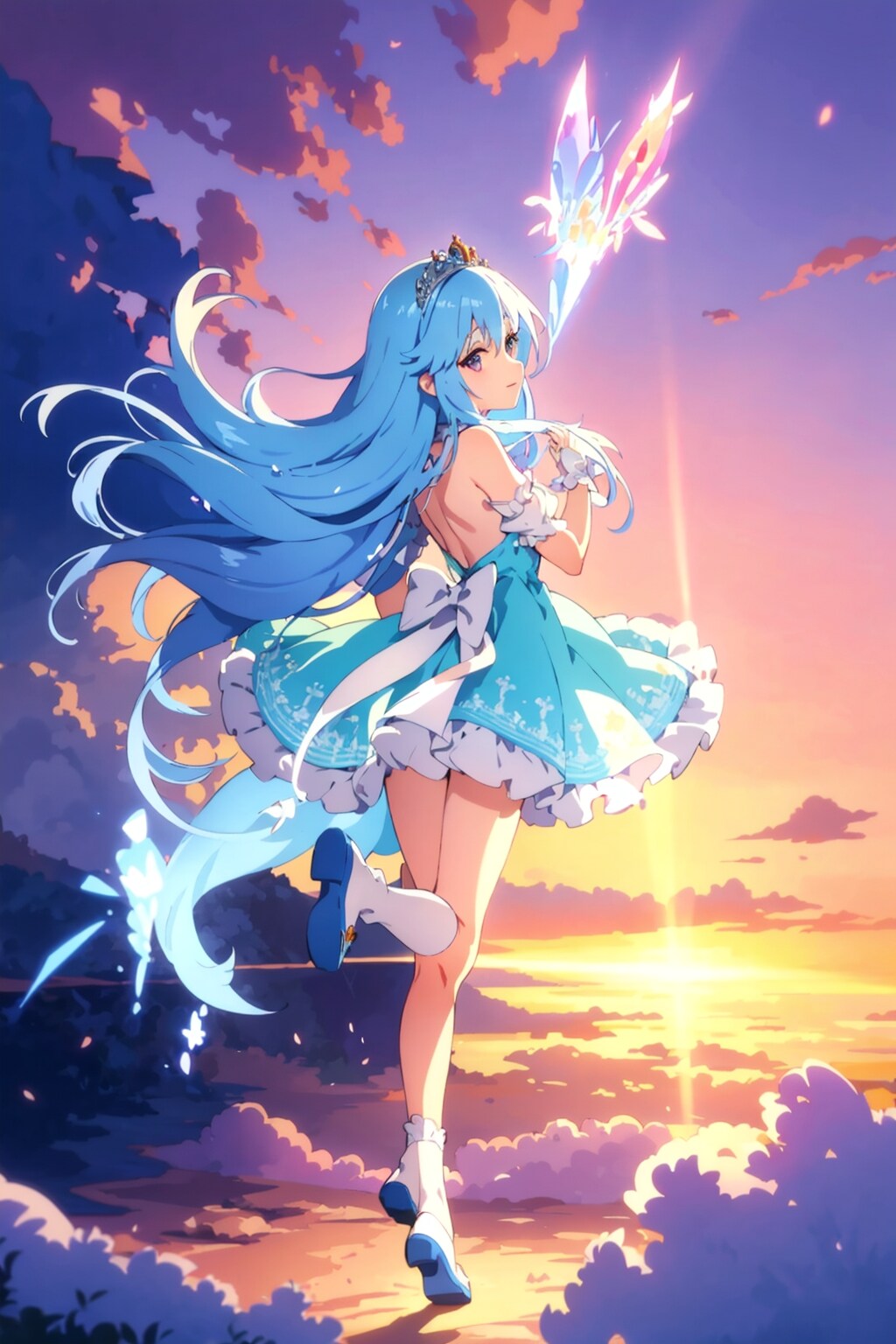 湖畔にて