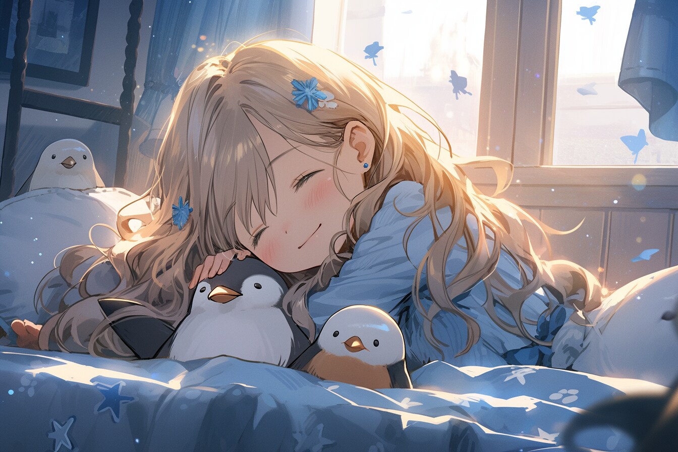 んー、おはよぉ