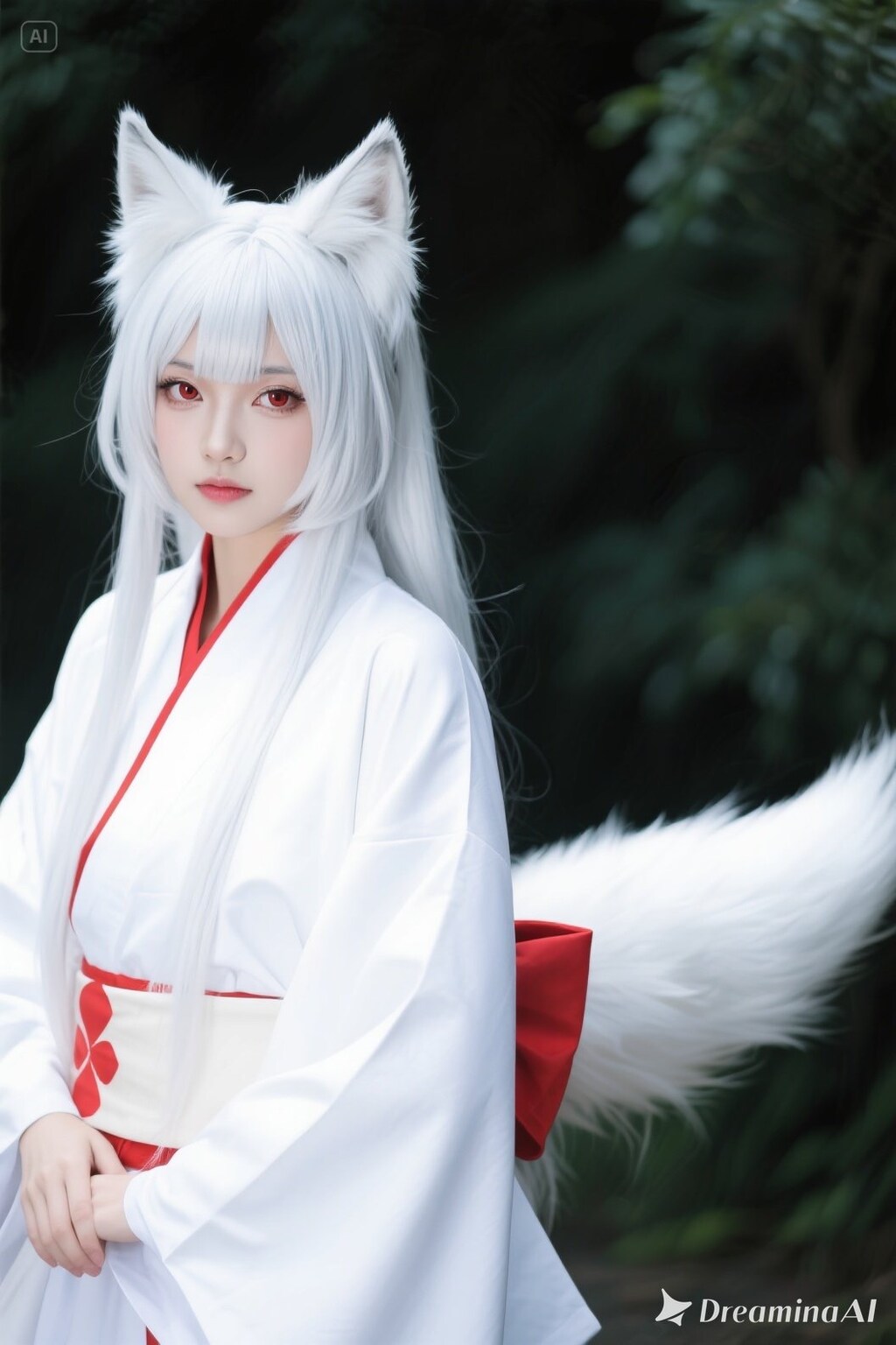 【実写風？】キツネの御神体様