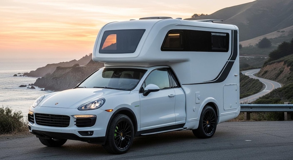 ポルシェカイエンキャンピングカー
