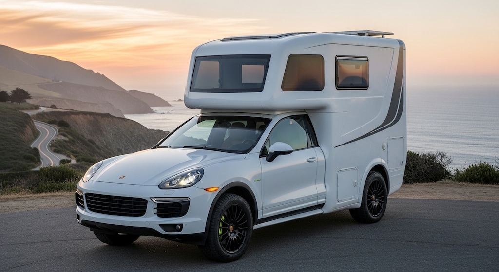 ポルシェカイエンキャンピングカー