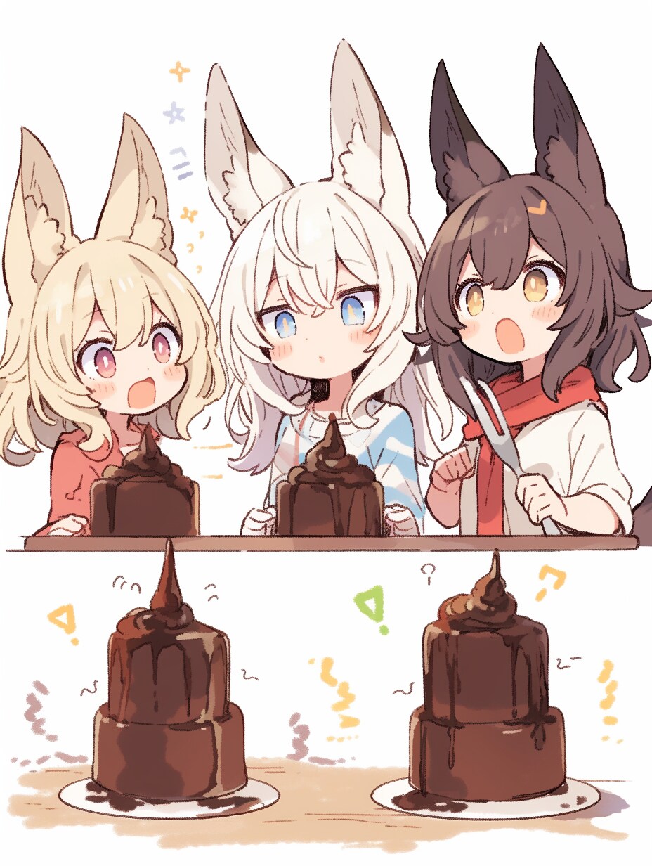 噂のう◯こパフェをつくる・バレンタイン