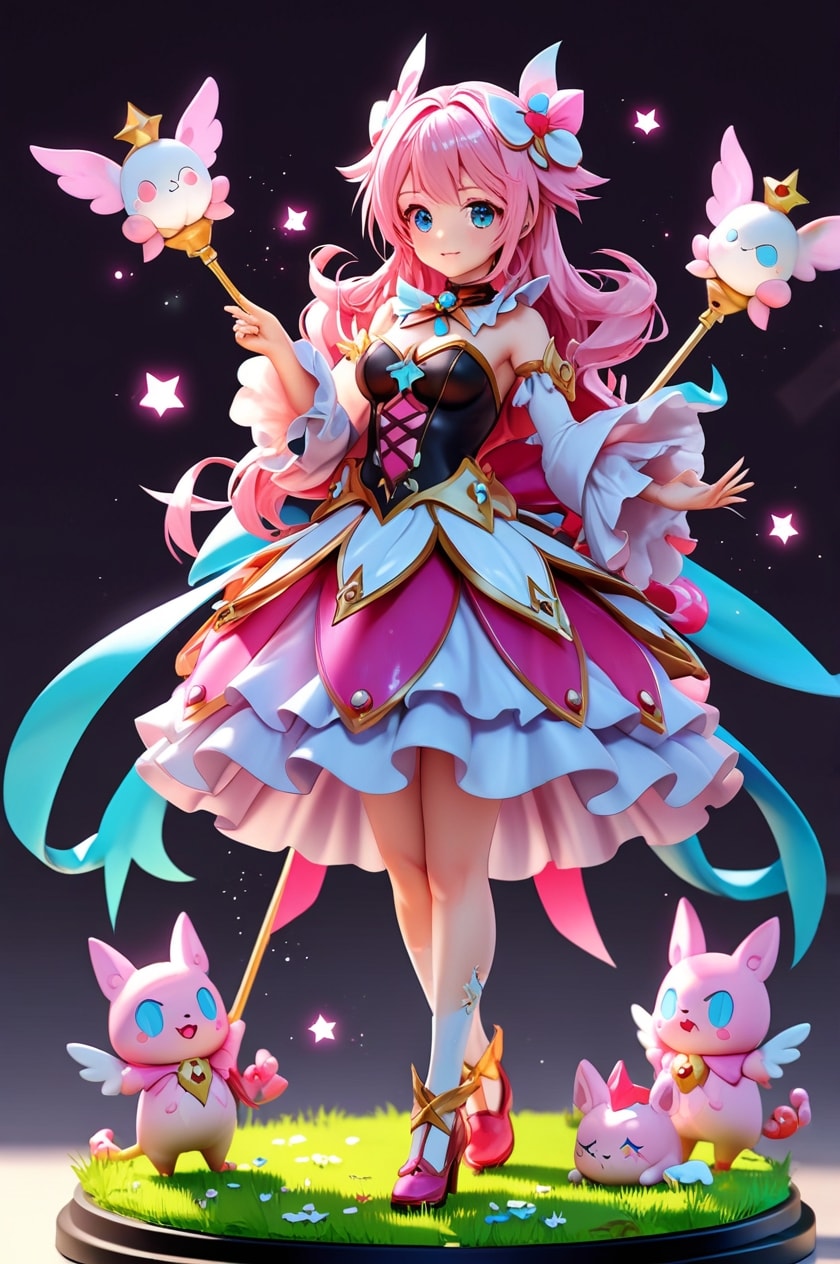 魔法少女フィギュア | の人気AIイラスト・グラビア