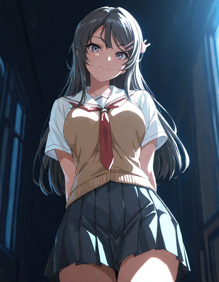 桜島麻衣 / 青春ブタ野郎シリーズ | の人気AIイラスト・グラビア