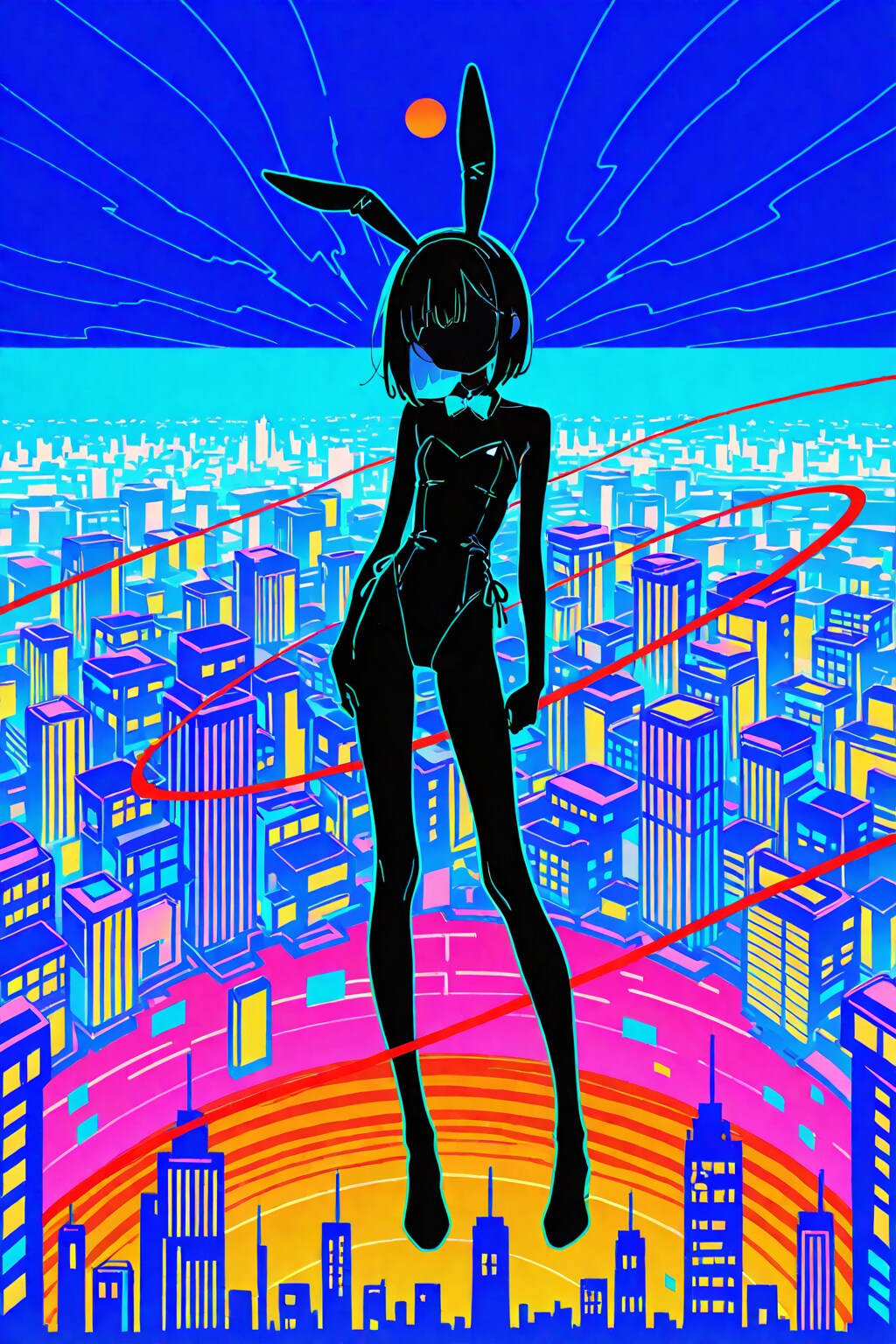 Neon Orbit / Black Rabbit