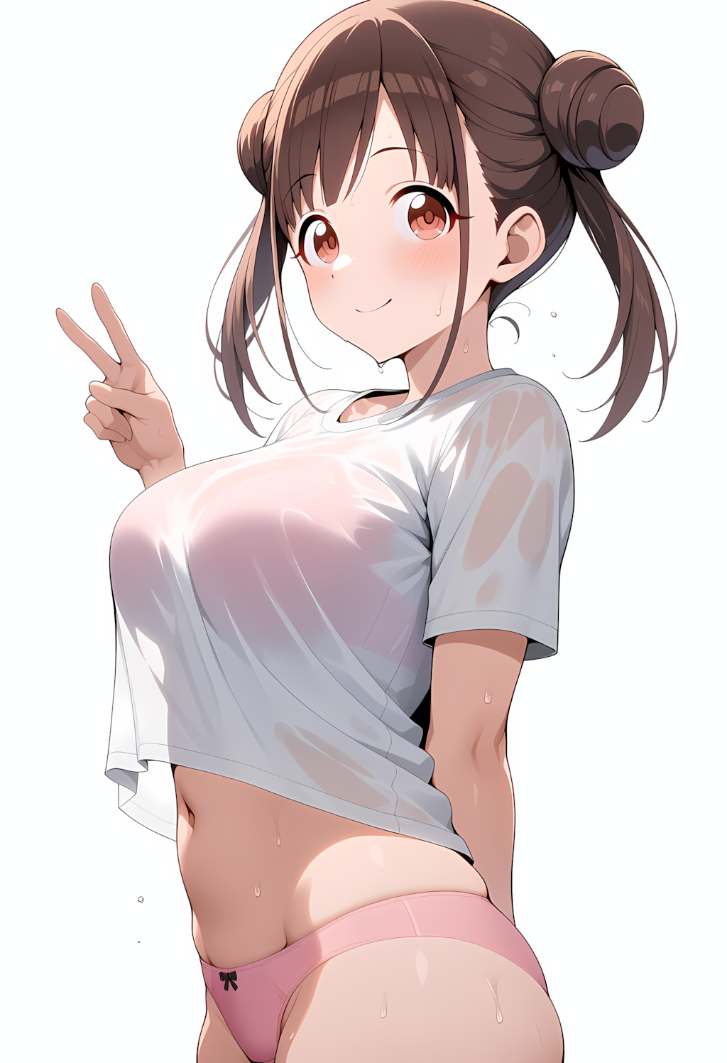 透けシャツの園田智代子①