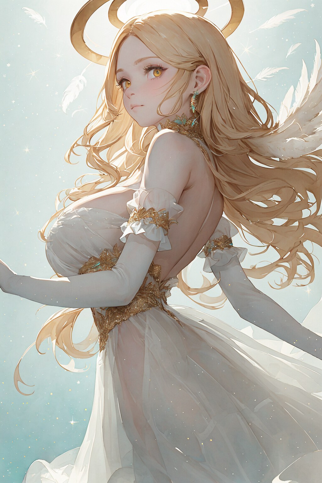 振り向き天使ちゃん