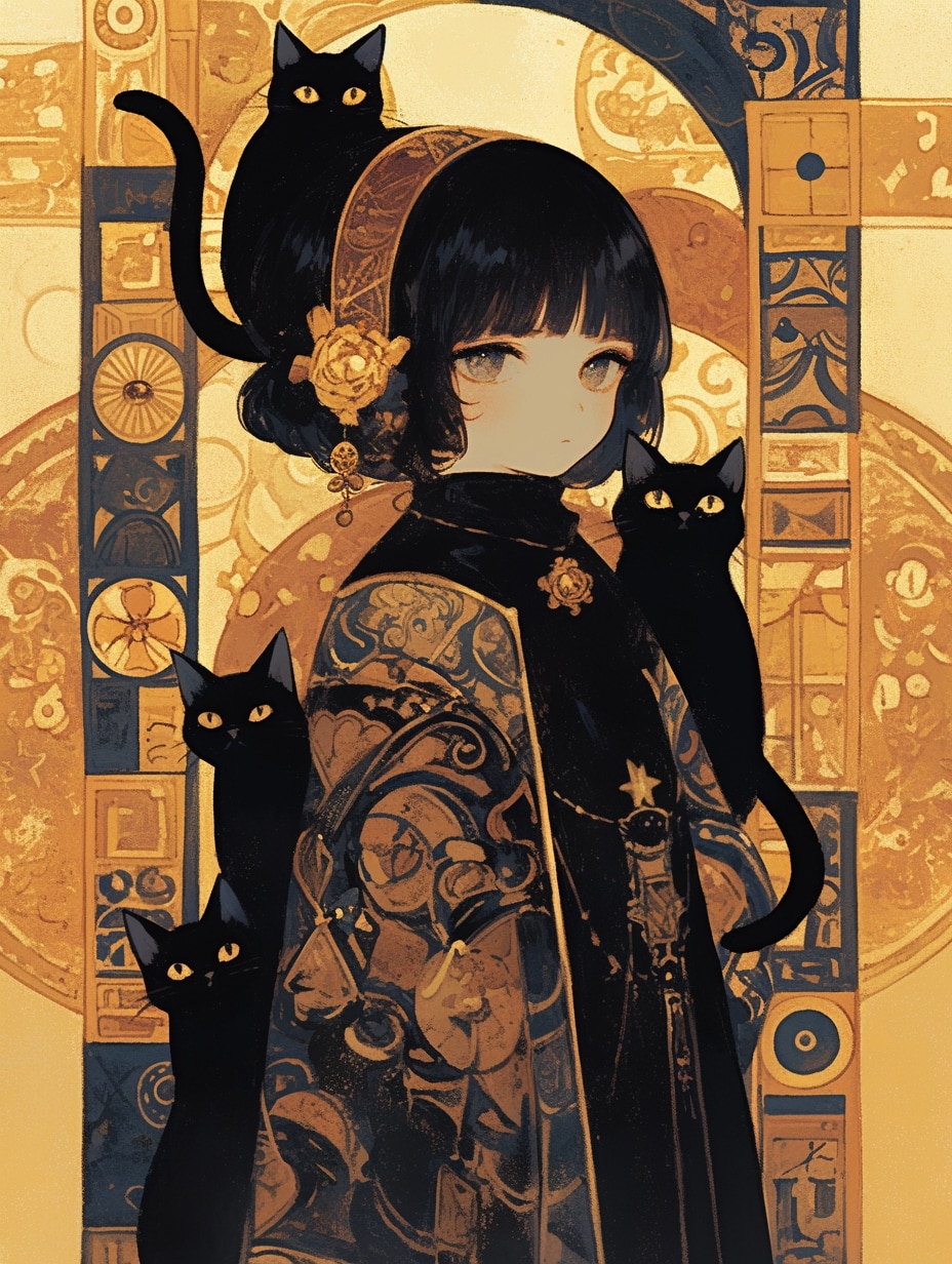 世紀末・猫🐈✨91 | の人気AIイラスト・グラビア