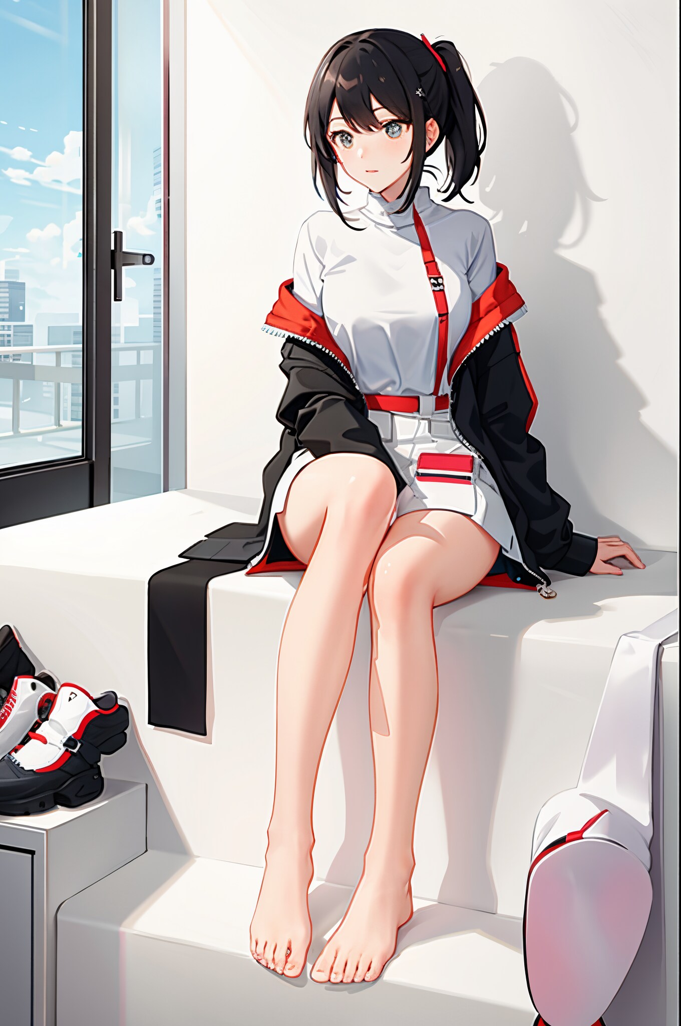 裸足の元気
