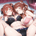 【学マス】花海姉妹の枕営業R-15 2枚目
