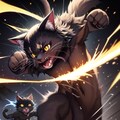 エネルギッシュな猫たち 2枚目