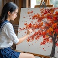 紅葉を描く君 8枚目