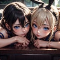 時雨と島風（Latent Couple実験） 5枚目