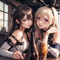 時雨と島風（Latent Couple実験） 3枚目